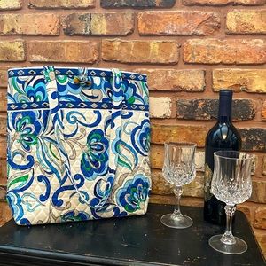 Vera Bradley Blue and White tote.